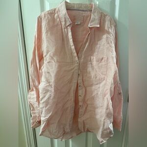 Sigrid Olsen Light Pink Blouse